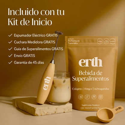 Café Erth Superfood + Kit de Inicio GRATIS
