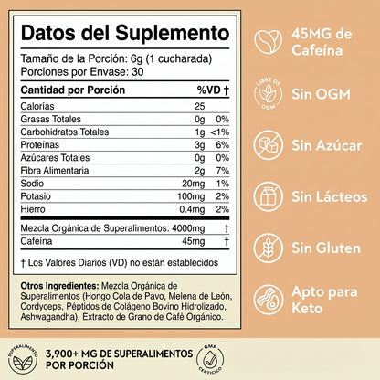 Café Erth Superfood + Kit de Inicio GRATIS