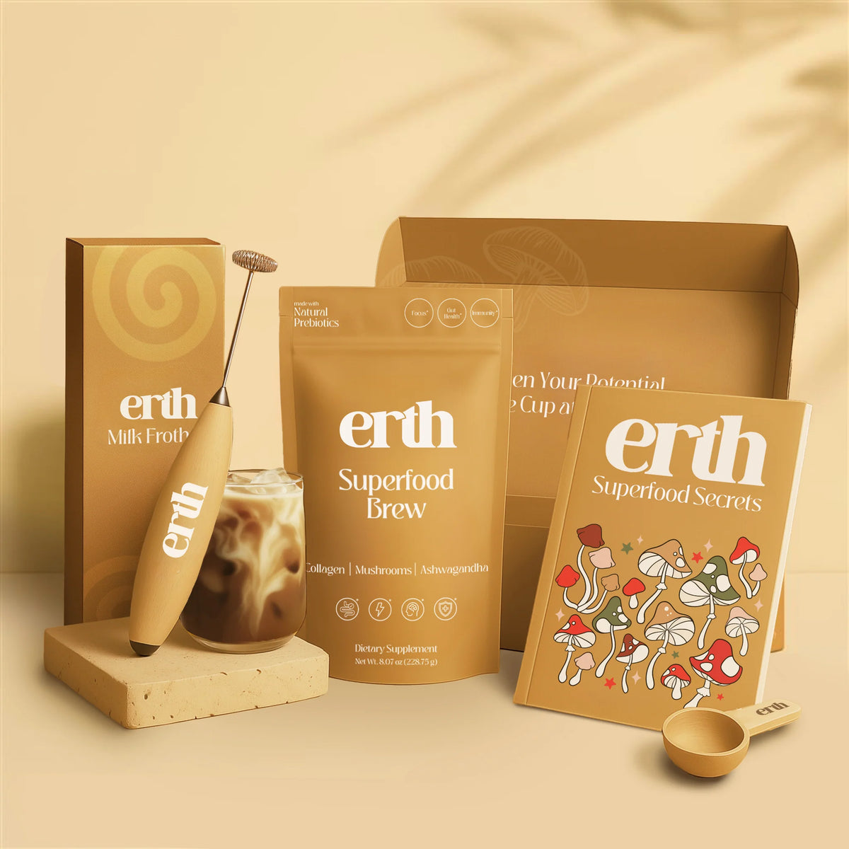 Café Erth Superfood + Kit de Inicio GRATIS